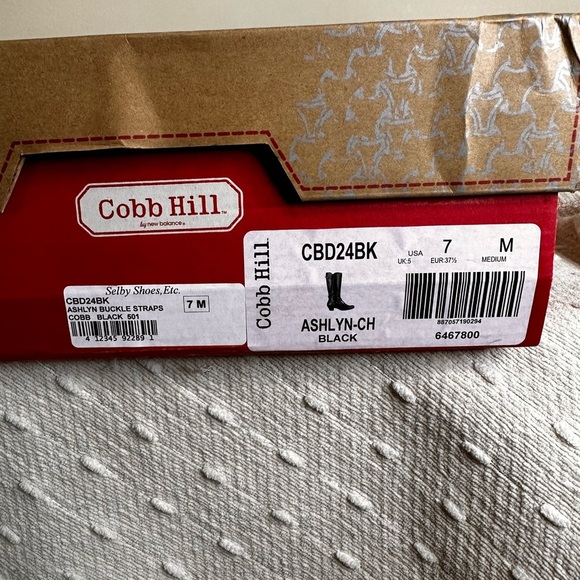 Cobb Hill Black Leather Boots Tall Women’s Ashlyn Knee High  Size 7M - Picture 4 of 14